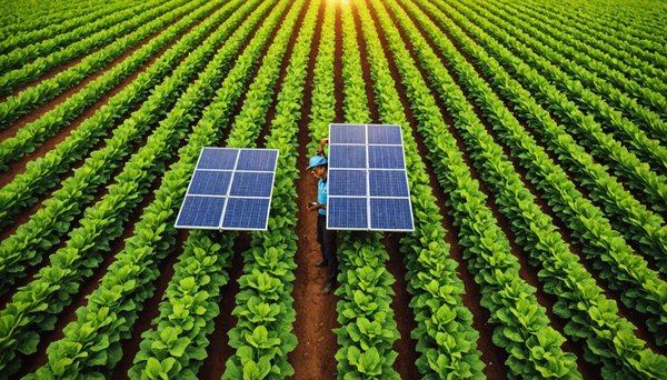Exploitez l'énergie solaire agricole pour des cultures durables